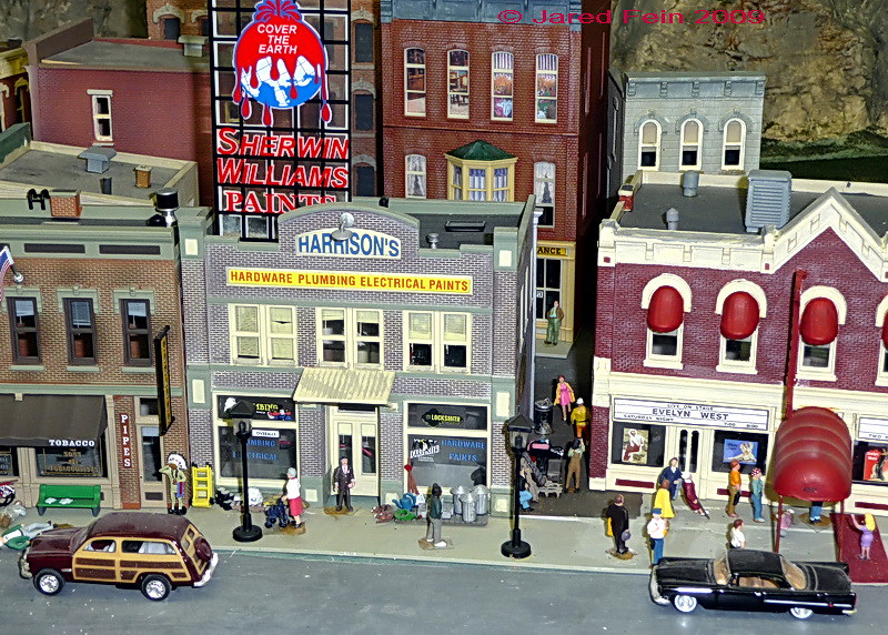 On Black Model Railroad Town by SewerDoc (5 million views) [Large]