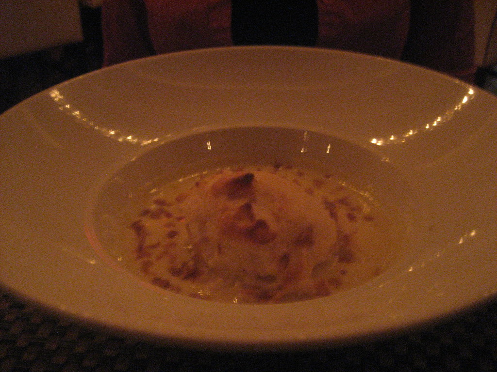 Peach souffle At *17 from the Houston Restaurant Week menu… Ayn
