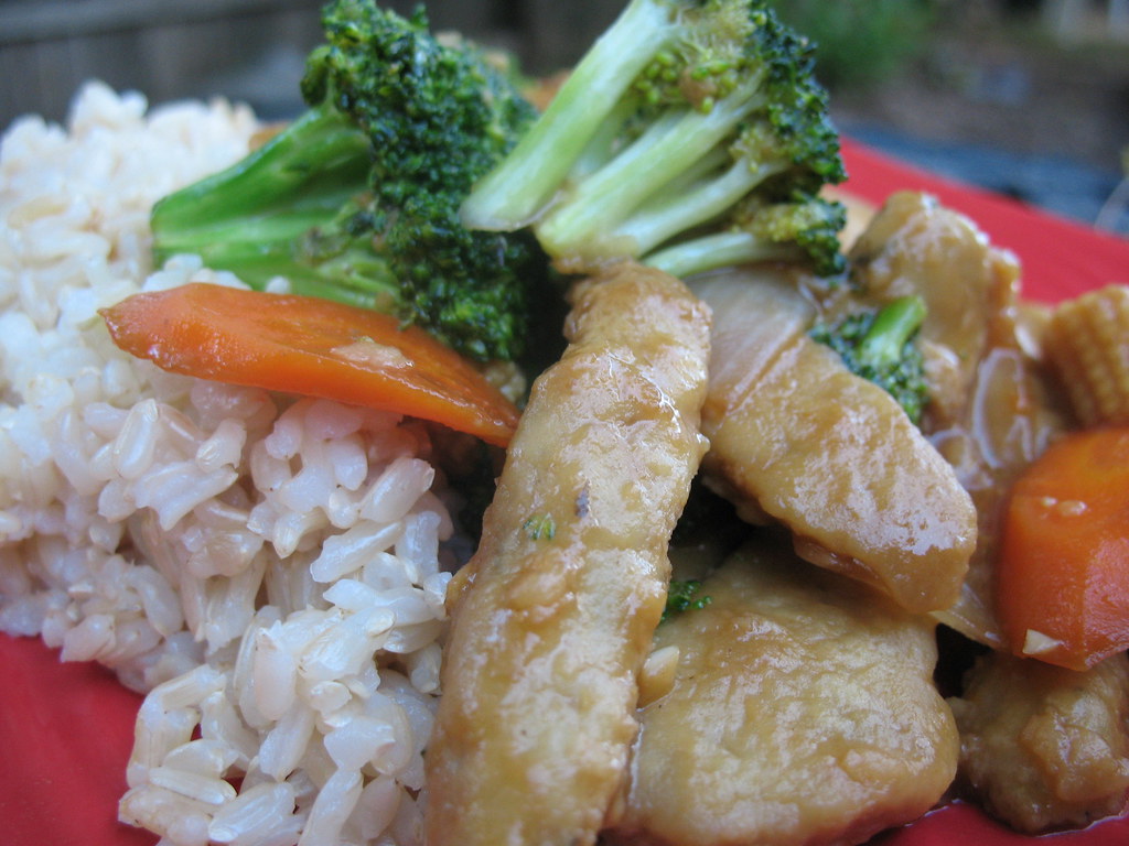 Seitan Stir Fry Seitan Stir Fry strips of chicken flavor… Flickr