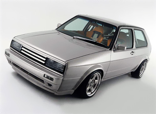 Mk2 VW Golf Driver | Subtle bumper mods | Huw Gwilliam | Flickr