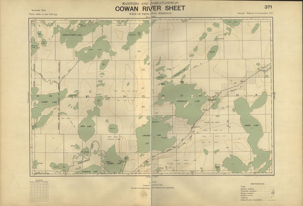 Cowan River Sectional Map 371 (1917) Cowan River sheet, we… Flickr