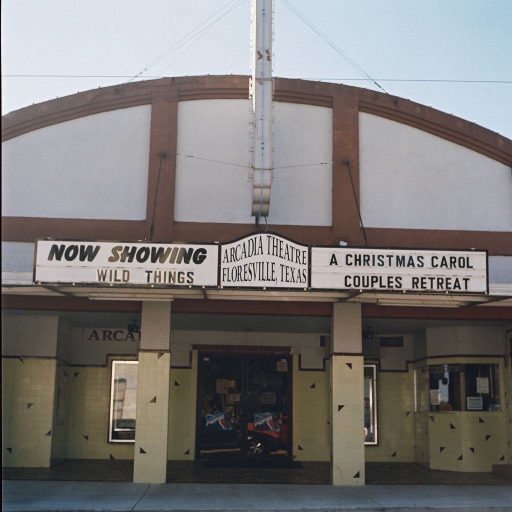 Arcadia Theatre Floresville, Texas peter french Flickr