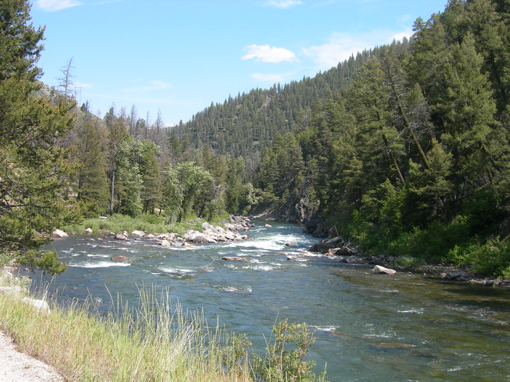 Salmon River Along Idaho Hwy 75 near the turn off to Bonan… Flickr