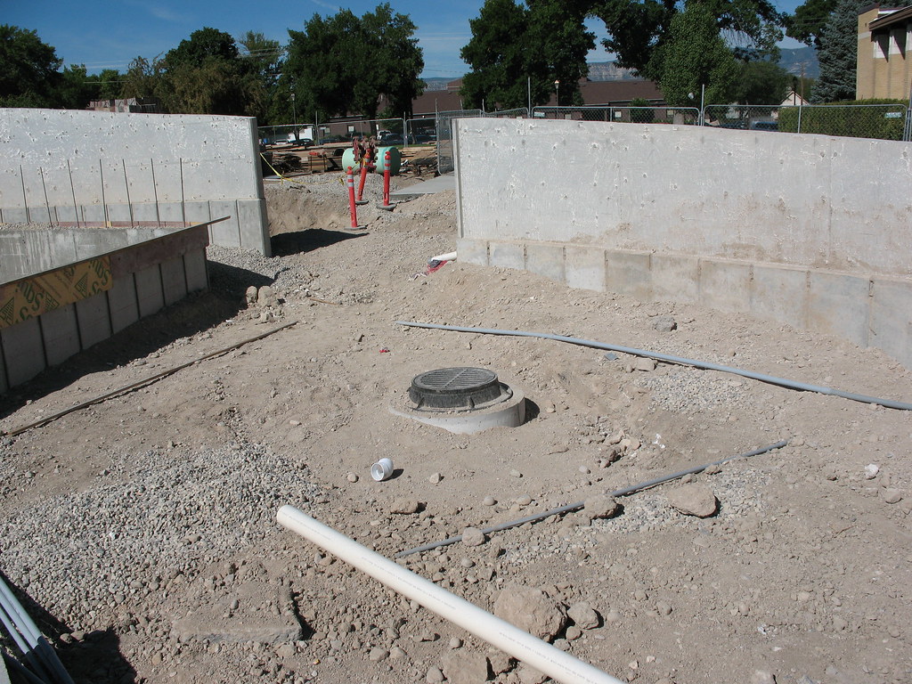 Plaza drain. 82709 Snow College Library Flickr