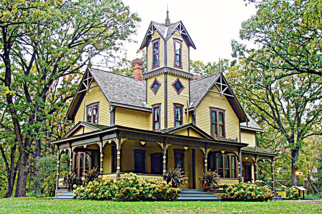 1883 Burwell House As seen in Minnesota. This … Flickr
