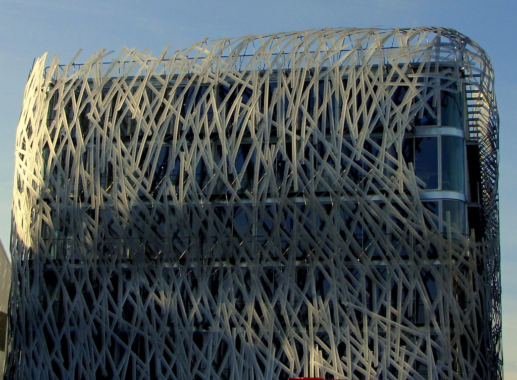 Immeuble Manny architecture futuriste L'immeuble a été
