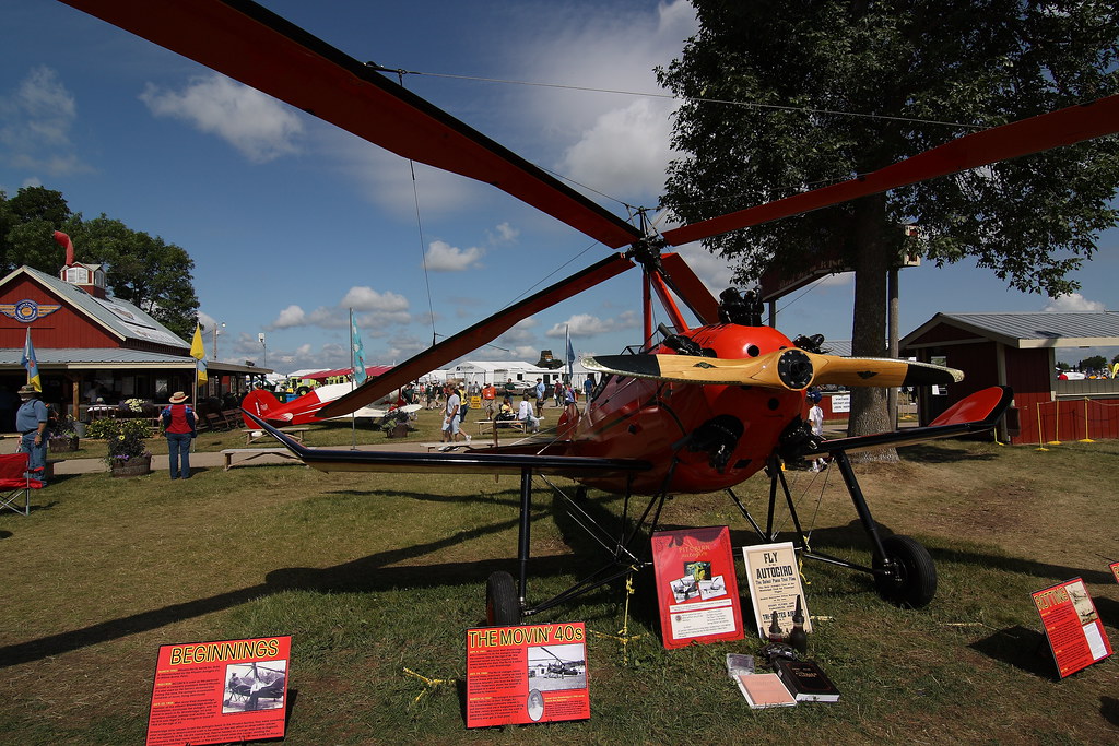 Pitcairn Autogyro At Oshkosh Airventure 2009 GGordon Flickr