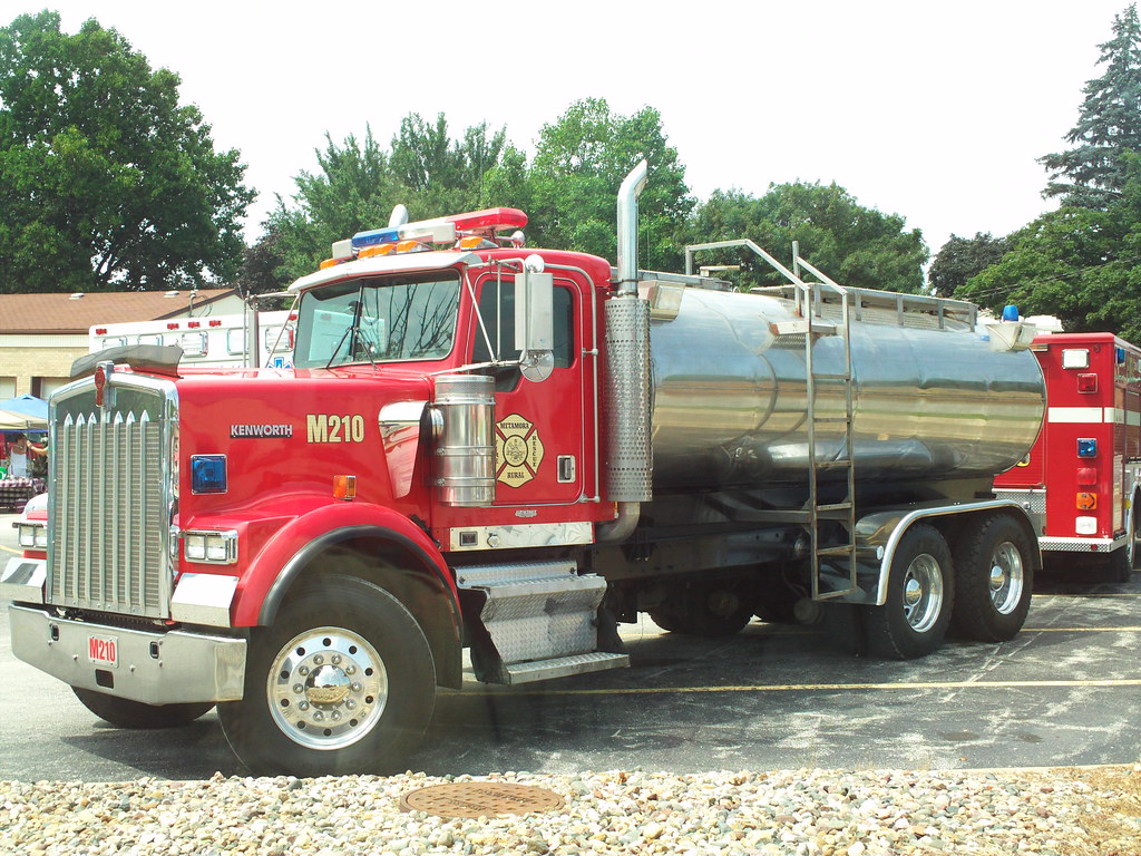 Kenworth Fire Truck Tanker - a photo on Flickriver