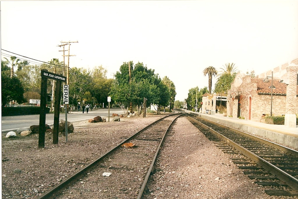 San Juan Capistrano Depot Platform Looking North Toward LA a photo on