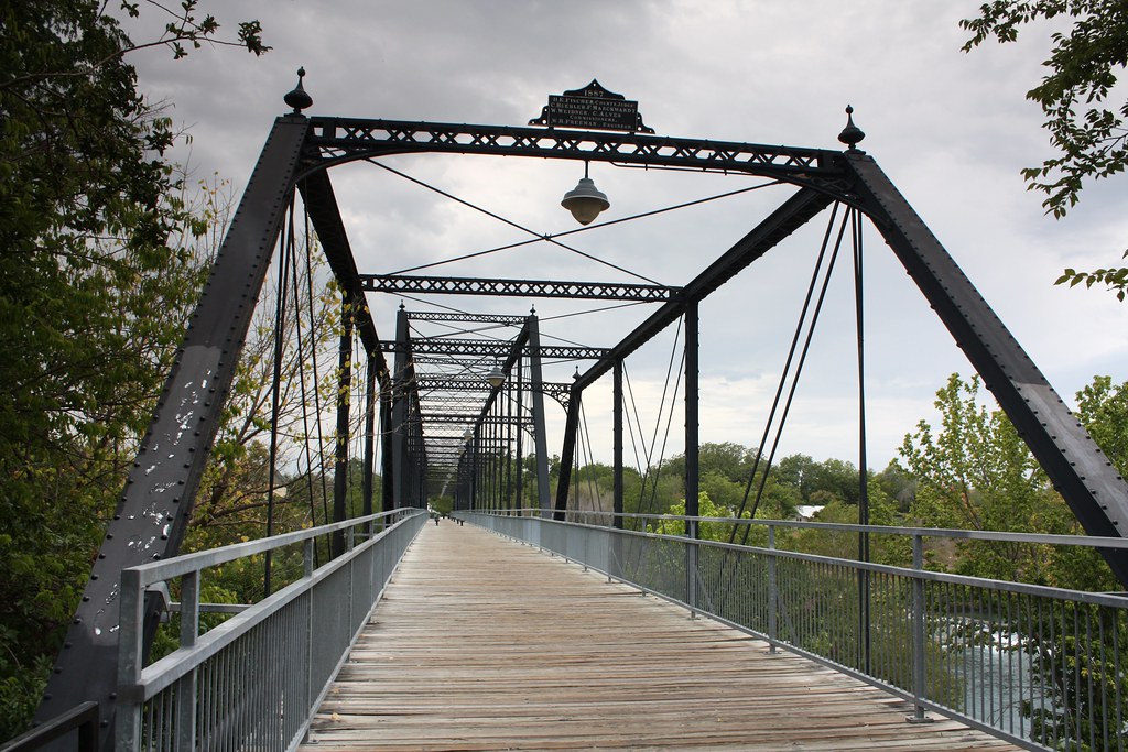 Faust Street Bridge Historic Whipple through truss bridge … Flickr