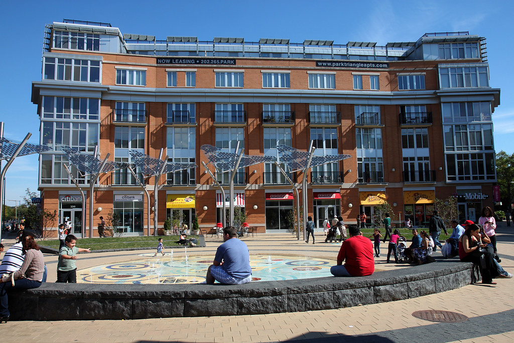 Park Triangle Apts. and Plaza Yet another photo of the new… Flickr