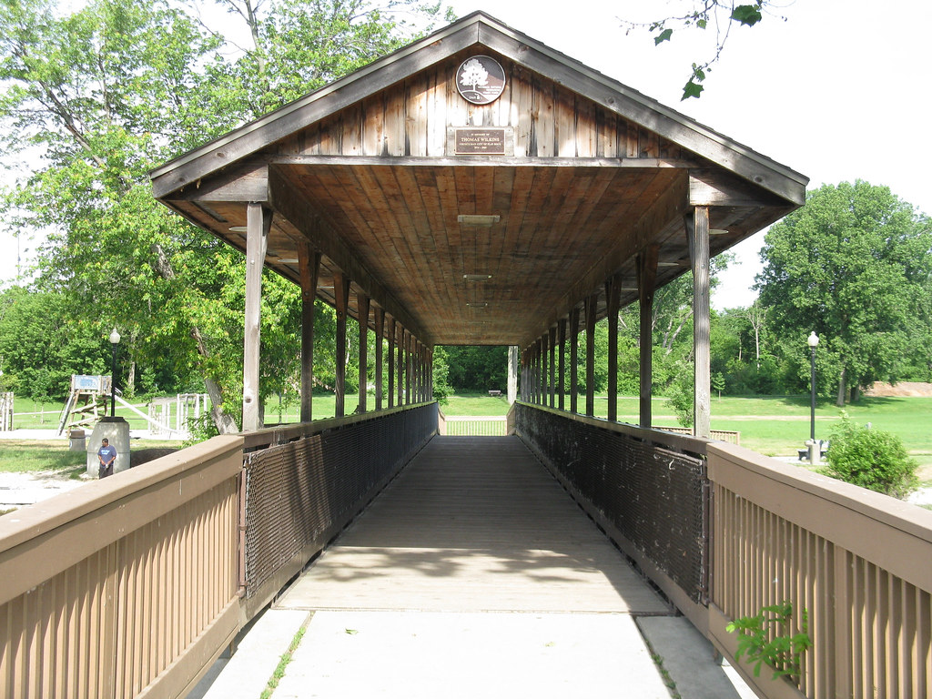 bridge across the huron in flat rock park markbajekphoto1 Flickr