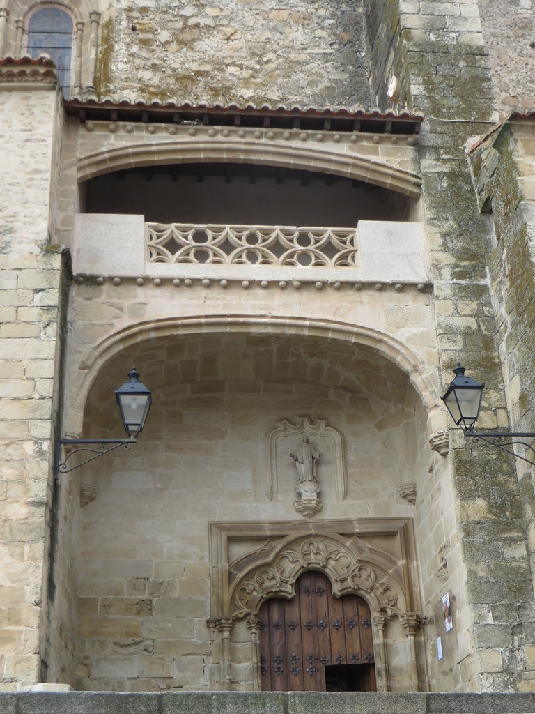 Portail de l'église St Martin, Plaza Mayor, Trujillo, prov… Flickr