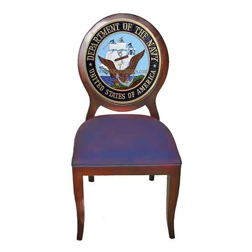 Navy_Custom_Chair US Navy Custom ward room chair hand carv… Flickr