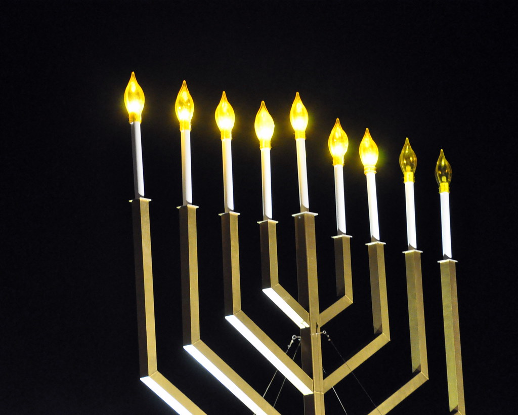 National Menorah The National Menorah on the Ellipse near … Flickr