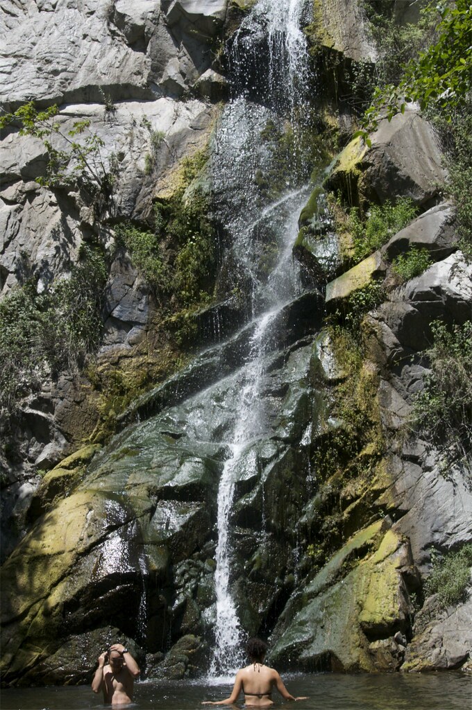 Sturtevant Falls A very warm day in the Angeles National F… Flickr