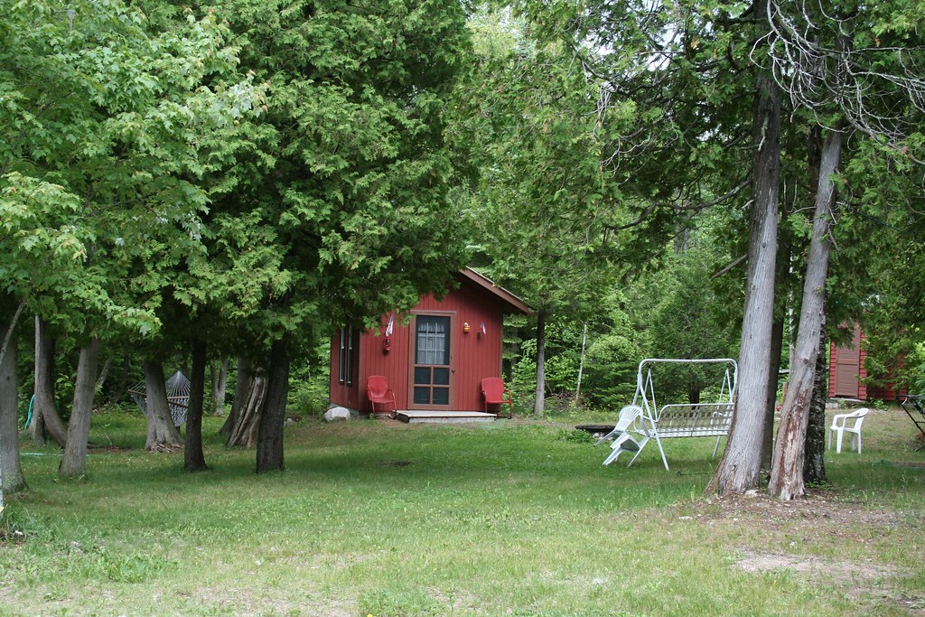 Bunkhouse and the backyard Amanda Flickr