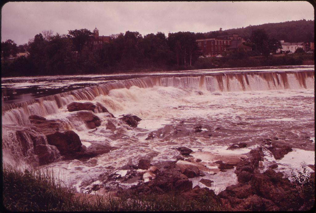 Lower Falls at the Town of Livermore Falls 06/1973 a photo on