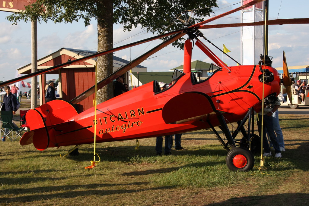 1932 Pitcairn Autogyro NC1267B (AirVenture 2009) D. Miller Flickr