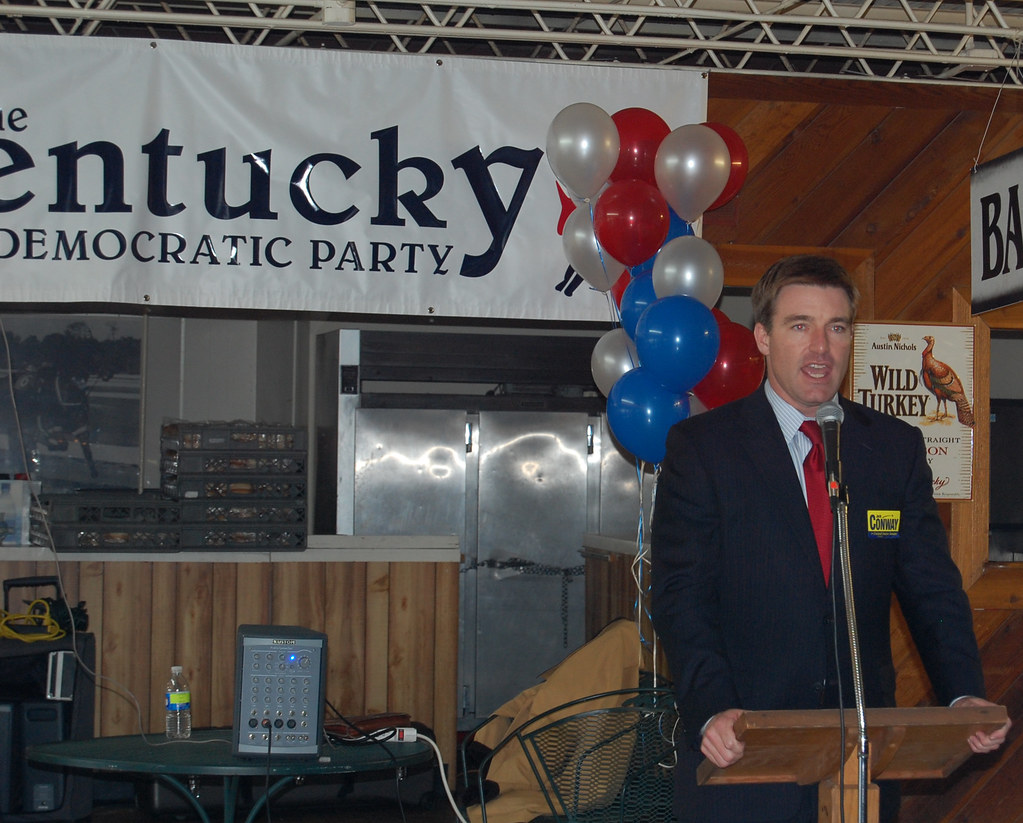 Attorney General Jack Conway at Democratic Rally, 10.19.09… Flickr