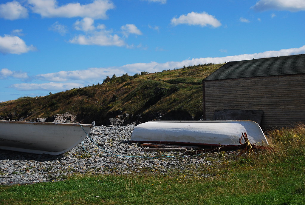 Fishing boats in Crocker's Cove Freshwater, Carbonear Newf… Flickr