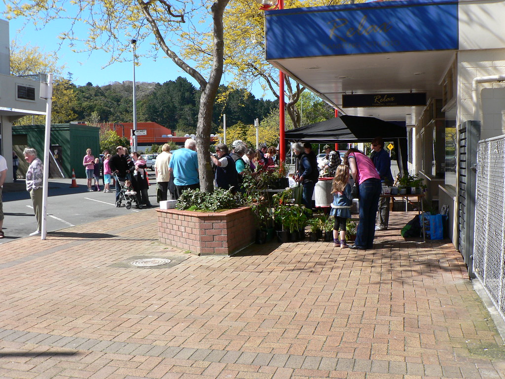 Native Plants, Nov109 Upper Hutt Farmers' Market Flickr