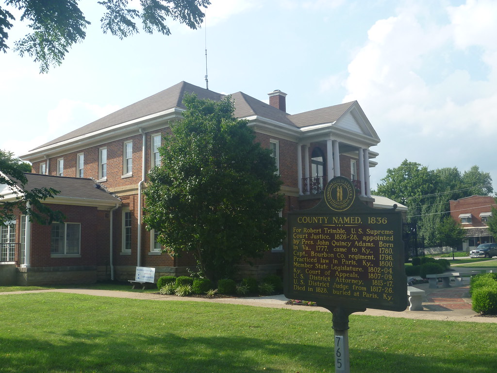Trimble County Courthouse, July 29,2016 Bedford KY. Steve "Rusty