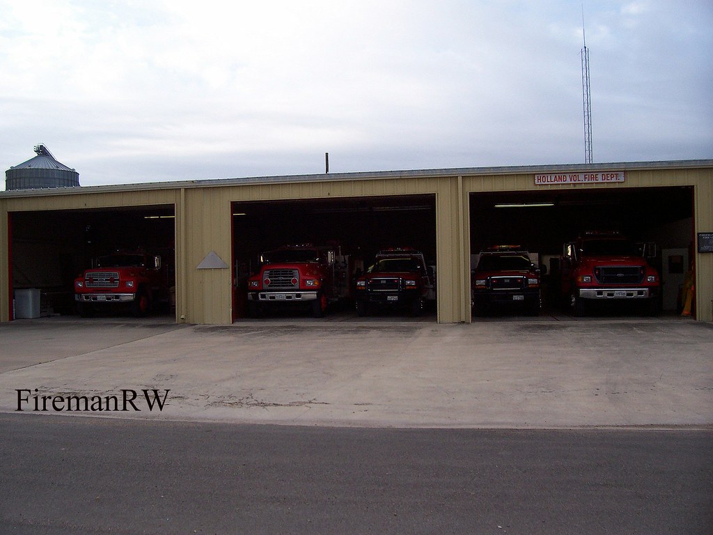 Holland, TX VFD Station FiremanRW Flickr