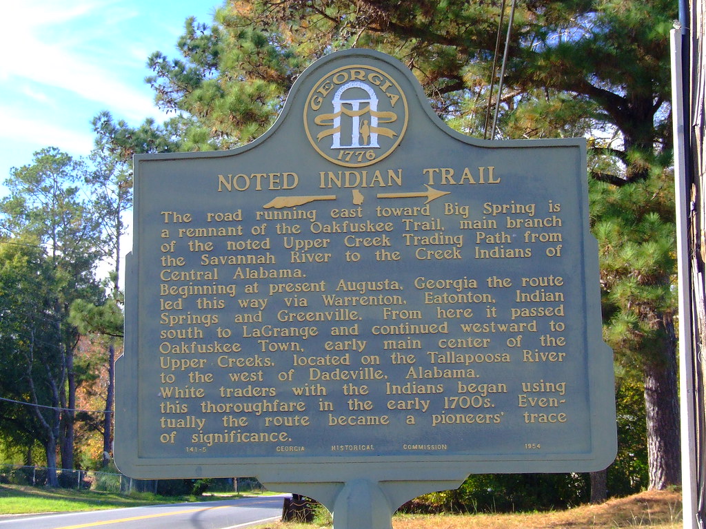 Noted Indian Trail The road running east towards Big Sprin… Flickr