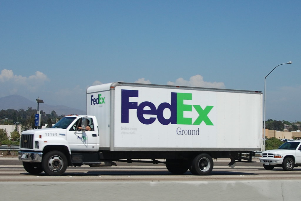 FEDEX GROUND CHEVY BOX TRUCK a photo on Flickriver
