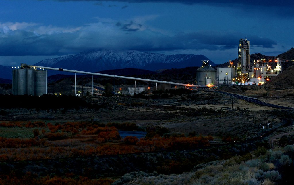 Cement Works In Leamington Canyon between Leamington and N… Flickr