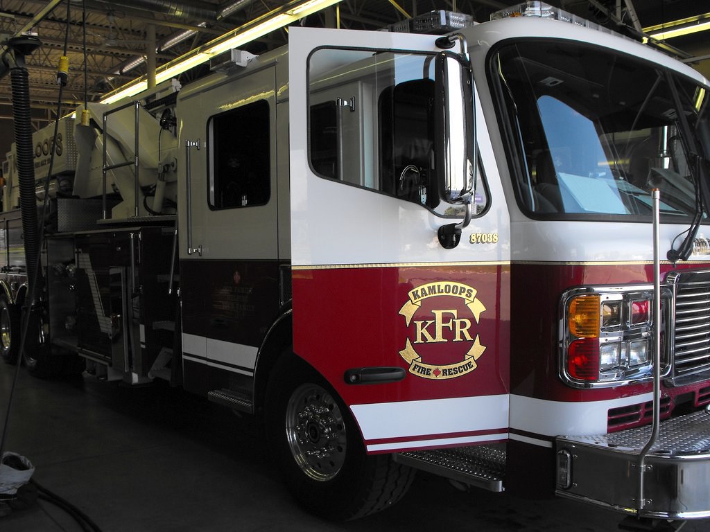 Kamloops Aerial Kamloops Fire Rescue's new American LaFran… Flickr