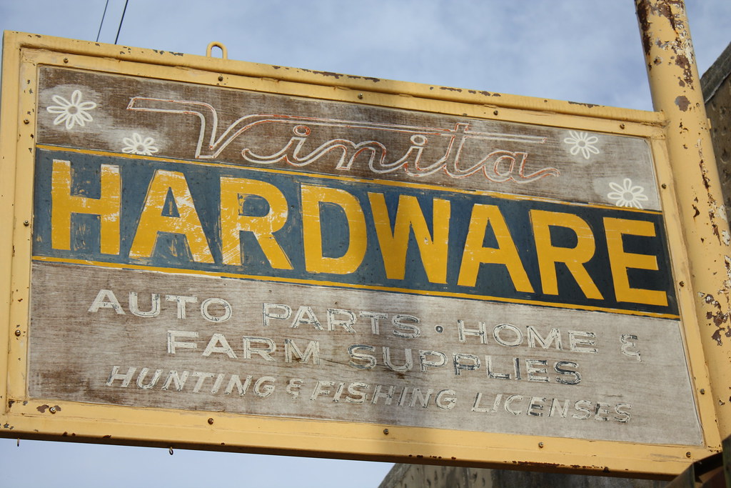Hardware Downtown Lueders, Texas. From my blog drivingtex… Flickr