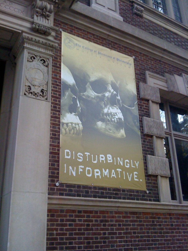 Mutter Museum, exterior melisub Flickr