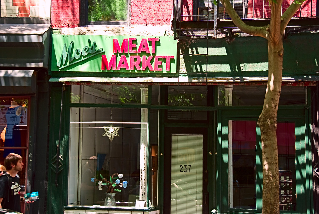 Moe's Meat Market Elizabeth St. in Nolita John Weiss Flickr