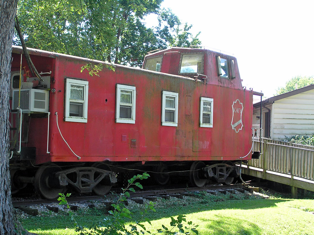 KATY Caboose Hartsburg MO Hartsburg, Missouri, the small… Flickr