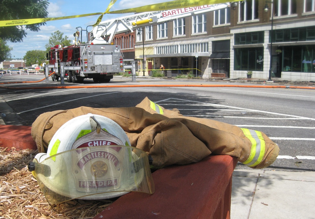 Bartlesville Fire May Bldg Today a fire heavily damaged … Flickr