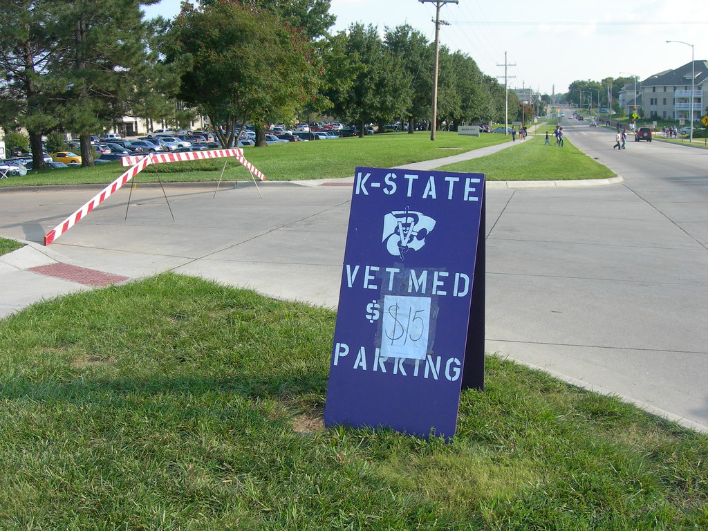 KState Vet Med Parking The vet school is located across t… Flickr