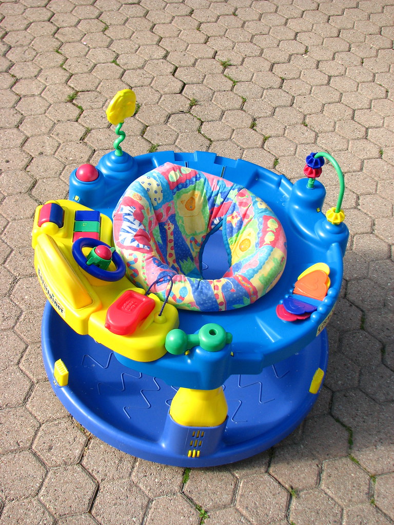 The Graco Entertainer Exersaucer baby bouncer 35 Flickr