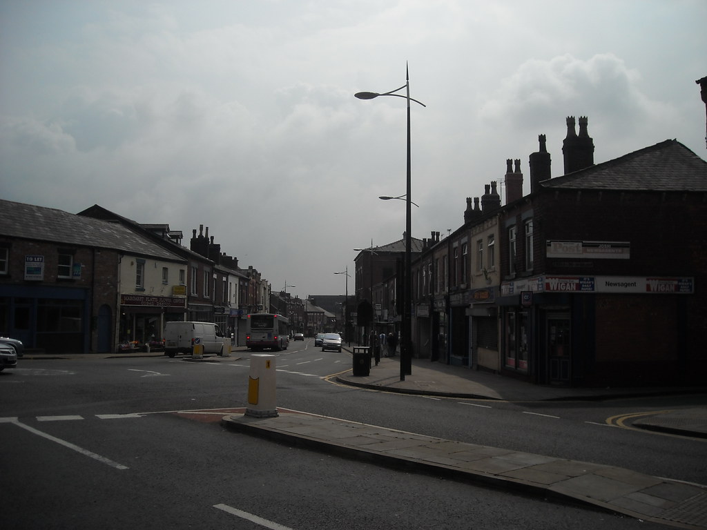 Market Street, Hindley This is the very heart of Hindley, … Flickr