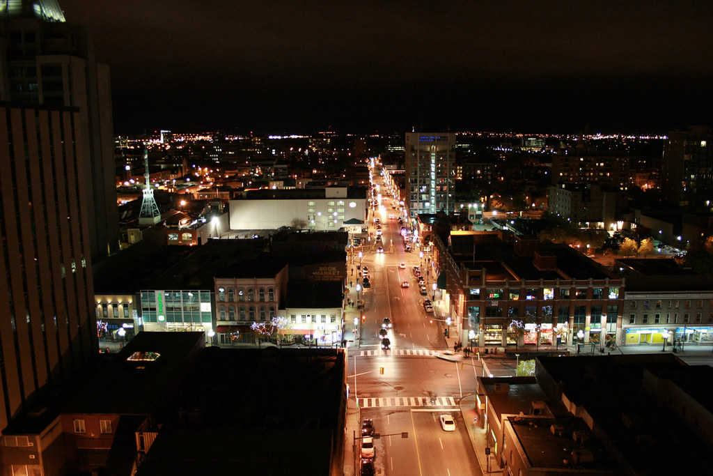 Dalhousie Street, Ottawa at Night Justin Fisk Flickr