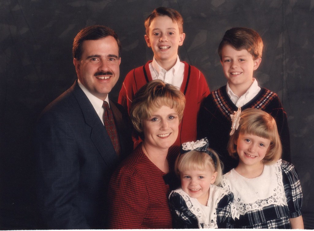 Black and Red Formal Family photo yourhomebasedmom Flickr