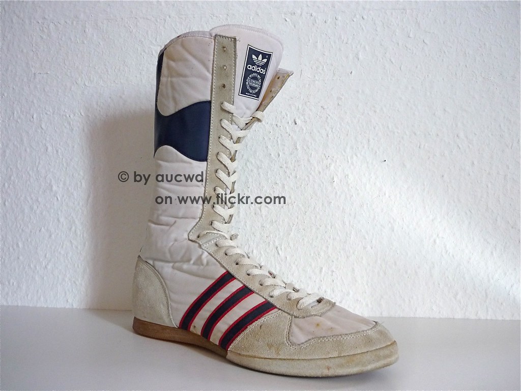 70`S / 80`S VINTAGE ADIDAS HERCULES BOXING BOOTS very ha… Flickr