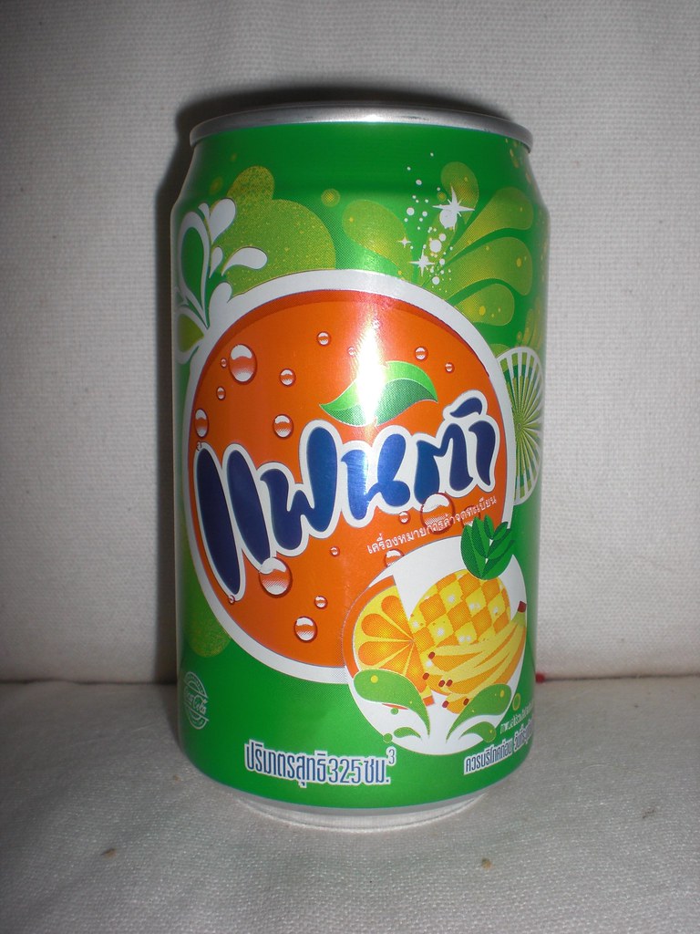 Fanta Pineapple Banana Orange Some exotic Thai fanta! Flickr