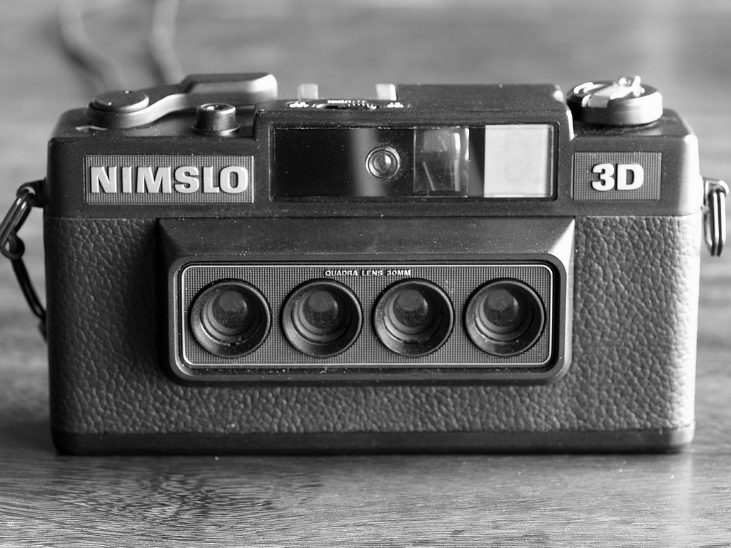 Nimslo 3D Camera Practically new! It should be for it is d… Flickr