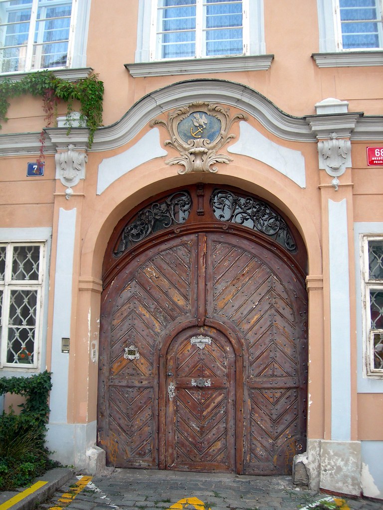 Prague 2009 Mozart's House from the movie Amadeus. Caleb and Sara