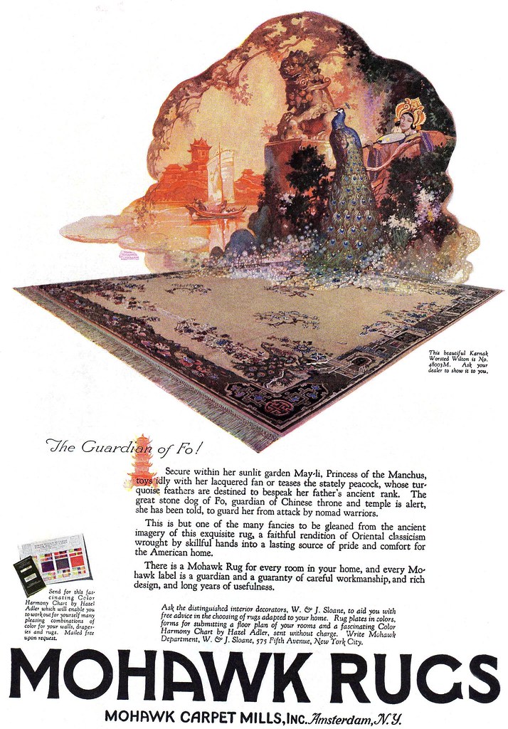 Mohawk Rugs, 1926 Artist John Richard Flanagan Flickr