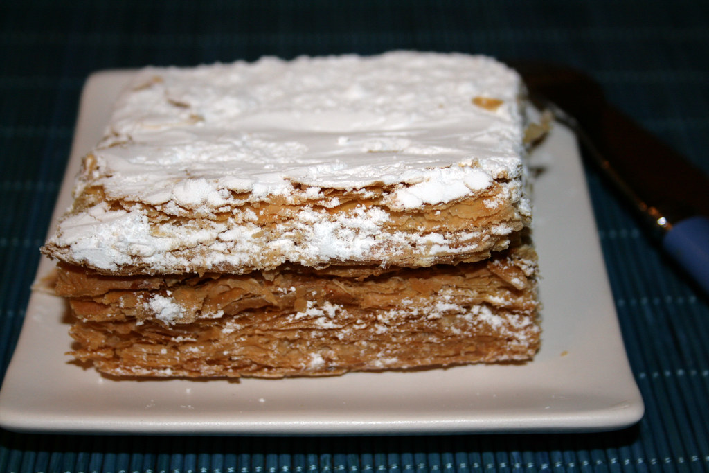 Milhojas de dulce de leche de Xocolat's Andurinha Flickr