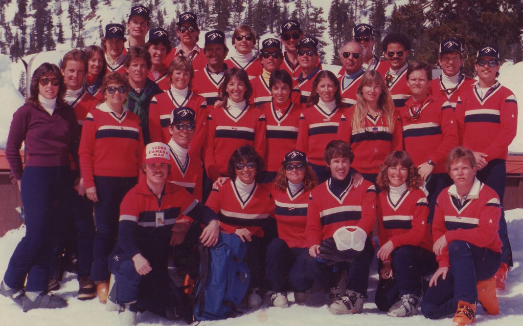 squaw ski team 1983 Kent. John Vandepod, Bruce, John Chruc… Flickr