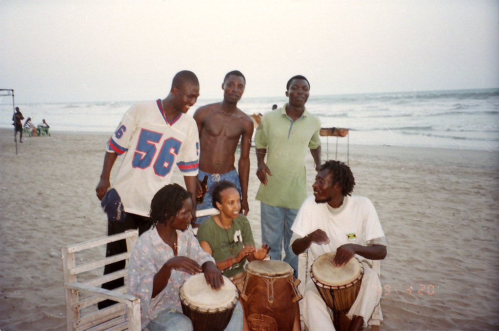 Labadi Beach Accra Ghana April 20 1999 Fouzia Labadi